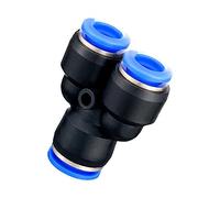 Raccords pneumatiques, Pneumatic Connector PY PE PU PV PM PZA PK SA HVFF 4-16mm Plastic 10 PCS(Py,16-10 PCS)
