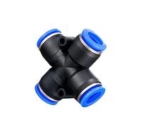 Raccords pneumatiques, Pneumatic Connector PY PE PU PV PM PZA PK SA HVFF 4-16mm Plastic 10 PCS(Pza,6-10 PCS)