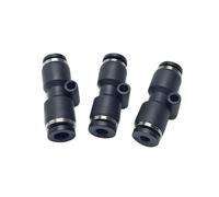 Raccords pneumatiques, PU PG British Pipe Pneumatic Quick Connector Straight Reducer 1/8-1/2 inch 10 pcs(PG1/4-5/32)