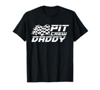 Race Car Birthday Party Racing Family Daddy Pit Crew T-Shirt