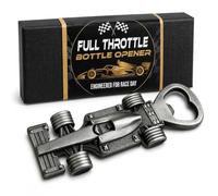 Race Car Bottle Opener Gift | Premium Beer Gift for Men & Dad | Strong metal design in a luxury gift box, ideal for birthdays, Father's Day, Christmas and home bars.