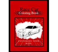 Race Car Coloring Book