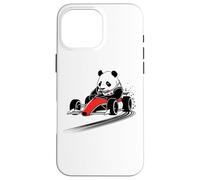 Race Car Panda Awesome Drifting Animal Tee And Gear Presents Case for iPhone 16 Pro Max