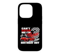 Race Car Racing 3rd Birthday Can’t Catch Me I'm 3 Bday Boy Case for iPhone 14 Pro