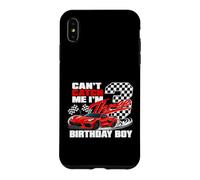 Race Car Racing 3rd Birthday Can’t Catch Me I'm 3 Bday Boy Case for iPhone XS Max
