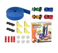 Race Car Set - Cool Vehicles Playset | Racing Track | for Toddler Birthday Christmas Home Travel School Kindergarten Nursery