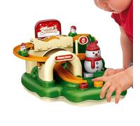 Race Car Track - Electric Racer Toy Set, Light Up Roadway, Creative Circuit, Bendable System, DIY Motor Speed Path | Exciting Building Playset for Kids Boys Girls Christmas Birthday Holiday