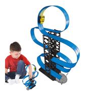 Race Car Track Set - Educational Sturdy Vehicle Game | Interactive Play Vehicle | for Kids Boys Girls Birthday Party Classroom Rewards Christmas Holiday Bag Fillers
