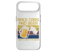 Race cars & beer That's why I'm here Funny Drag Racing Case for iPhone Air