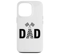 Race Dad Racing Car Bike Case for iPhone 13 Pro