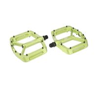 Race Face Aeffect Platform Pedals Green Pair 9/16" Spindle