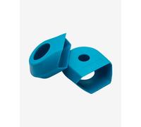 Race Face Carbon Crank protectors for turquoise carbon cranks