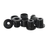 Race Face 4 Bolt+4 Nut Aluminium Torx Pack Crank Bolt One Size Black