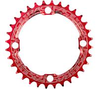 Race Face CHAINRING SINGLE NARROW WIDE, Red