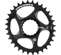 Race Face Direct Mount Oval-32t-Black Adult Unisex Tray, Schwarz, 32