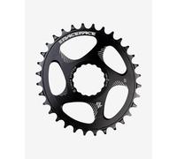 RaceFace Direct Mount Oval-30t-Black Adult Unisex Tray, Schwarz, 30