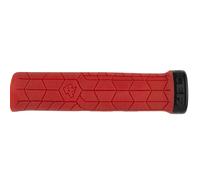 Race Face Getta Lock On 33 Mm Grips 130 mm Red / Black