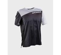 Race Face Indy Short Sleeves Bicycle Cycle Bike Jersey Black / White