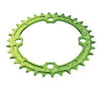 Race Face Narrow/Wide Single Chainring - Green / 34 / 4 Arm, 104mm