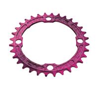 Race Face Narrow/Wide Single Chainring - Purple / 34 / 4 Arm, 104mm