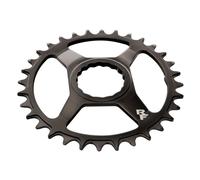 Race Face Narrow Wide Single Steel Chainring - 28 / Black