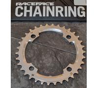 Race Face Race Ring Middle Chainring - 34 Teeth 104BCD - Silver - NOS