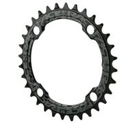Race Face Single Narrow Wide 1x MTB Chainring - 104mm BCD 32t Black