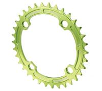 Race Face Single Narrow Wide 1x MTB Chainring - 104mm BCD 34t Green