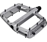 Race Face Turbine MTB Mountain Bike Flat Pedals Silver