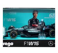 Race Formula Mercedes W15 With Figure 1:24-1 Top Quality