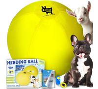 Race&Herd| Herding Ball for Dogs Blue Heelers, Horse Ball & Ball Cover - Ball for Horses Large with Hand Pump | Horse Balls for Play Hurding Ball