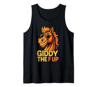 Race Horse Funny Derby Day Giddy The F Up Tank Top