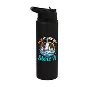 Race It Like You Stole It Sailing Regatta Sailor Stainless Steel Insulated Water Bottle