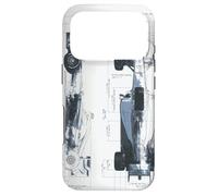 Race Motorsport Racing Blueprint Mechanical Engineering Case for iPhone 17 Pro