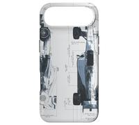 Race Motorsport Racing Blueprint Mechanical Engineering Case for iPhone Air