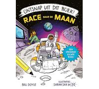 Race naar de maan: Een spannend escape boek (Ontsnap uit dit boek)