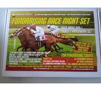 RACE NIGHT FUNDRAISING SET 2026/2027-50 PER RUNNER SET - ALL THAT YOU NEED TO PUT ON A FUNDRAISING RACE NIGHT=FOR A LARGER EVENT- CHOOSE FROM DVD SET 1 OR SET 2