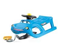 Race Sledge Sled Steering Wheel 50kg Safe Stable Steel Skid Profiled 2 Colours