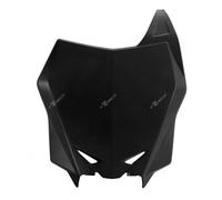 Race Tech Factory Front Number Plate Black Suzuki RM-Z250/450, black