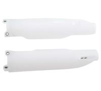 Race Tech Fork Guards - White, white