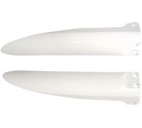 Race Tech Fork Guards - White, white