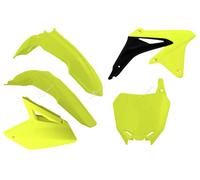 Race Tech Plastic Kit Neon Yellow Suzuki RM-Z450, yellow