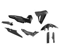 Race Tech Plastic Kit Transalp Revolution Black