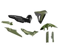 Race Tech Plastic Kit Transalp Revolution Red/Black