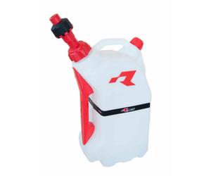 Race Tech Quick Fill Fuel Can 15L Translucent/Red, yellow