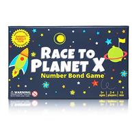 Race to Planet X: Number Bond Game - Math Games for Kindergarten, First Grade - Learn Addition Subtraction with a Super Fun Board Game