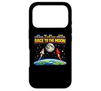Race To The Moon Retro Arcade Space USA vs China Case for iPhone 17 Pro