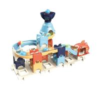 Race Track Building Blocks Set for Engaging Group Activities And Learning, Style C