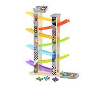 Race Track for Kids - 7-Level Fine Motor Learning Educational Toys,Car Ramp Race Track Set | for Boys Girls Indoor Outdoor Home School Classroom Playroom Yard Birthday Party