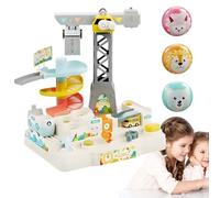 Race Track Game Set - Animal Theme Track Toy, Adjustable Size with Material Interactive Fun with Safe Adventure Design Children Boys Girls Birthday New Year Christmas Easter Gift